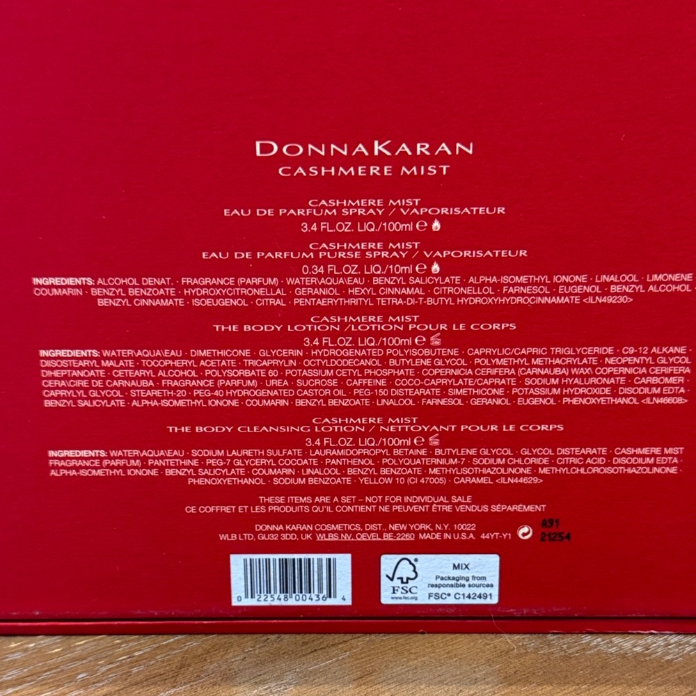 Donna Karan Cashmere Mist Fragrance and Lotion Set - Picture 6 of 6